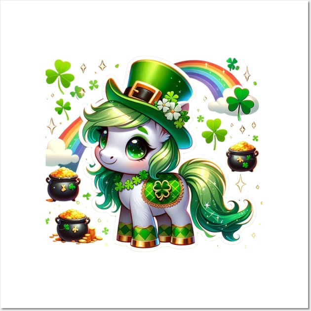 PONY OF PADDY'S DAY Wall Art by Lolane